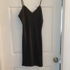 Elegant Black Slip Dress
